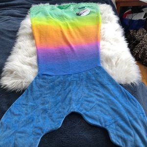 Blankie tails mermaid blanket BRAND NEW